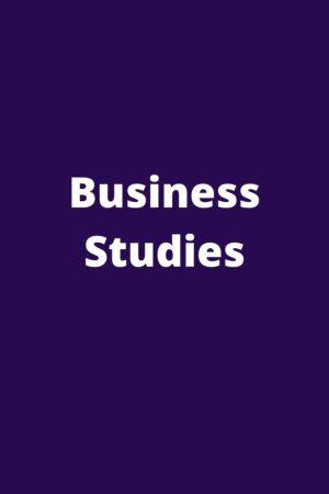 CBSE 11-12 Business Studies