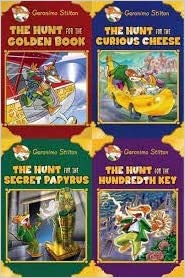 Geronimo Stilton: The Hunt Series Set Of Box (4 Books)