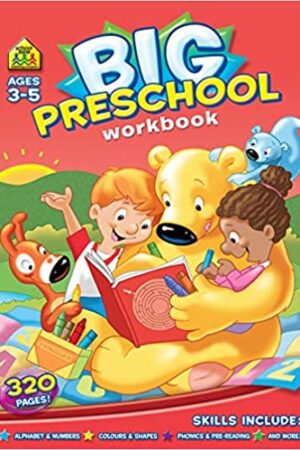 Big Preschool Activity Workbook Ages 3-5, Colours, Shapes, Numebrs, Alphabet, Pre-Writing, Pre-Reading, Phonics and more: 1