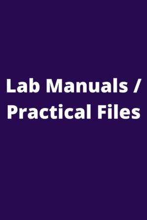 Lab Manuals