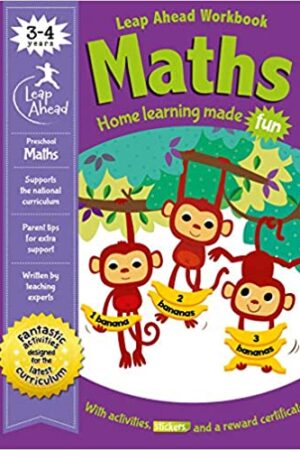 Leap Ahead: 3-4 Years Maths (Leap Ahead Workbook Expert)