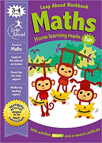 Leap Ahead: 3-4 Years Maths (Leap Ahead Workbook Expert)
