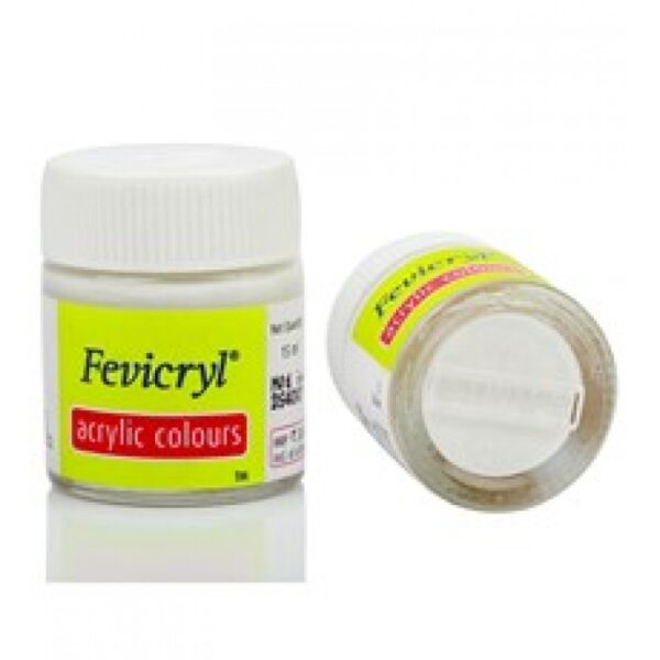 Hobby Ideas Fevicryl Acrylic Colours Powder - Silver 5g