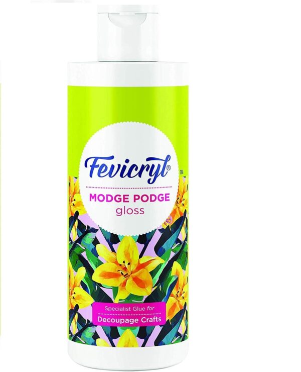 Fevicryl Make Your Craft with Fevicryl Modge Podge Gloss 120 Ml