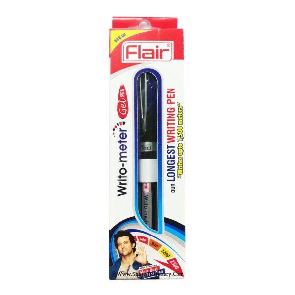 Flair Writo-meter Gel Pen Blue