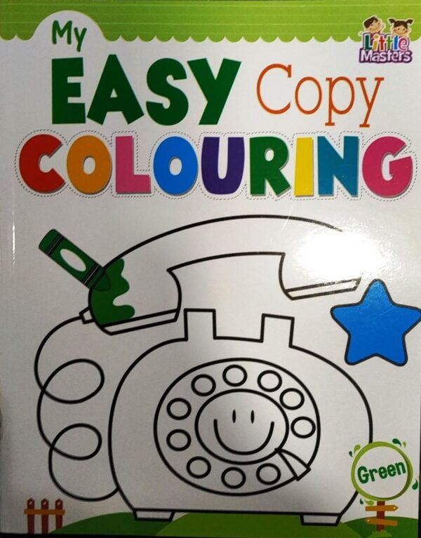 My Easy Copy Colouring Green