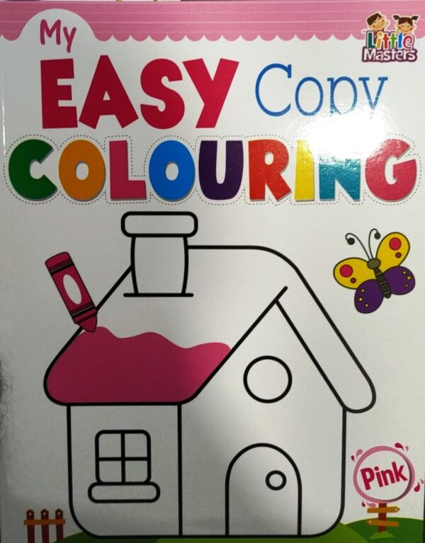 My Easy Copy Colouring Pink