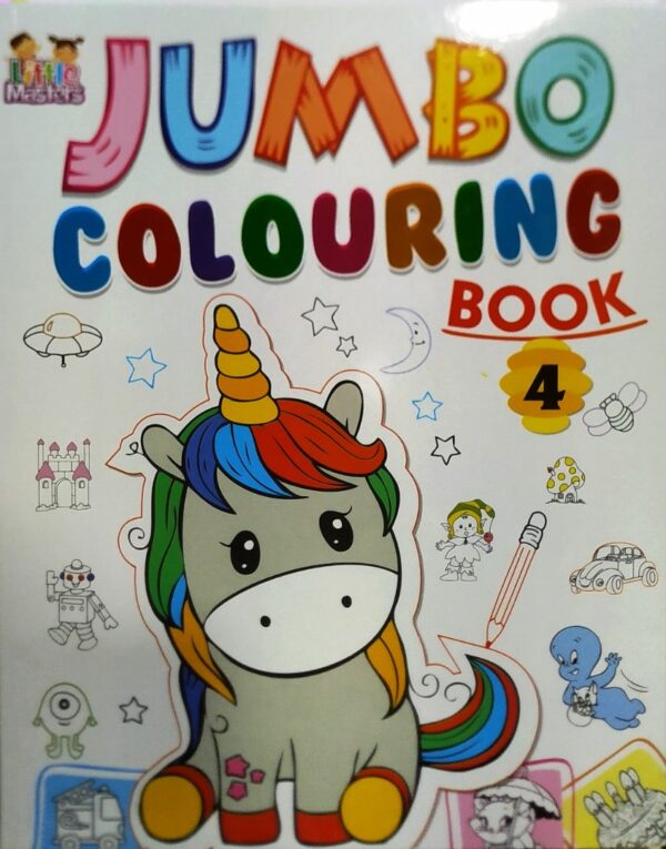 Jumbo Colouring Book 4