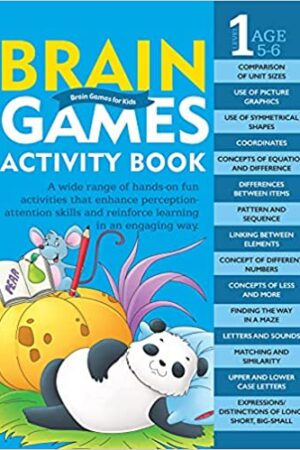 Brain Games for Kids : Brain Games Activity Book Level 1 : Book-2