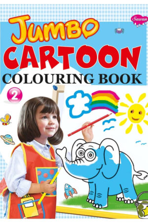 Jumbo Cartoon Colouring Book 2