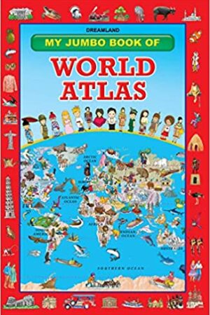 World Atlas Jumbo Picture Book - A3 Size Book to Know Facts & Figures