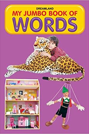 Words Jumbo Picture Book - A3 Size Book with Big Pictures for Early Learners