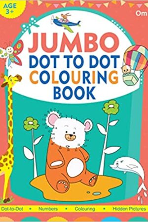 Colouring book: Dot-to-Dot Colouring Book for kids(Green)