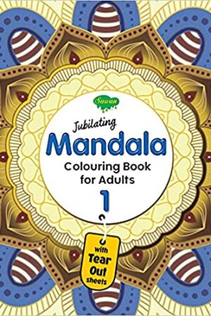 Jubilating Mandala Colouring book for adult-1