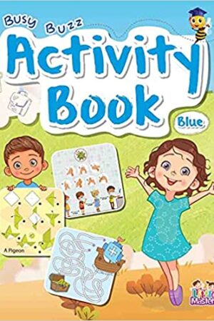 Busy Buzz Activity Book-Blue