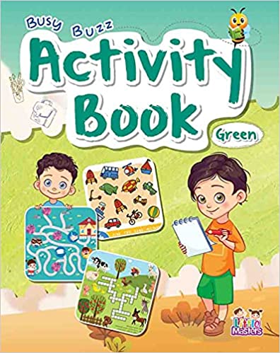 Busy Buzz Activity Book-Green