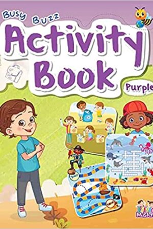 Busy Buzz Activity Book-Purple