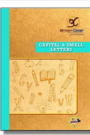 Berry Garden Writing Practice Capital and Small Letters For Kids | Brown Cover
