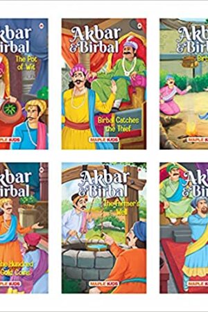 Akbar and Birbal Stories (Set of 6 Books) (Illustrated)