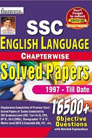 SSC-English-Language-Chapterwise-Solved-Papers-Objective-Questions