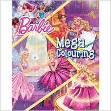 BARBIE-MEGA-COLOURING