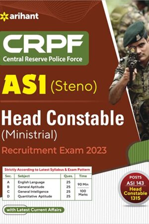 CRPF-Central-Reserve-Police-Force-ASI-Steno-Head-Constable-ministerial-Exam