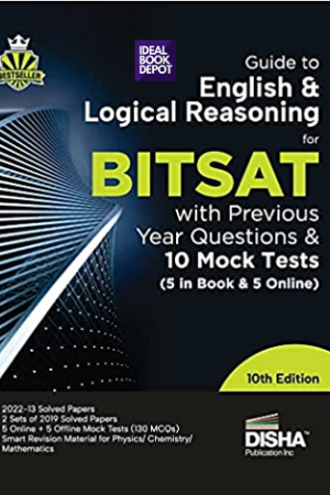 Guide-to-English-Logical-Reasoning-for-BITSAT-with-Previous-Year-Questions-10-Mock-Tests-5-in-Book-5-Online-10e