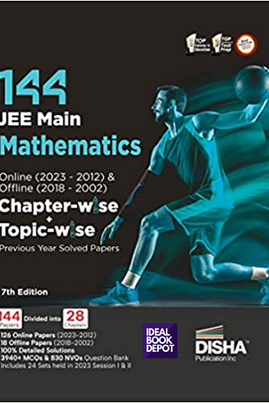 Disha-144-JEE-Main-Mathematics-Online-and-Offline-Chapterwise-Topicwise-Previous-Years-Solved-Papers-7e