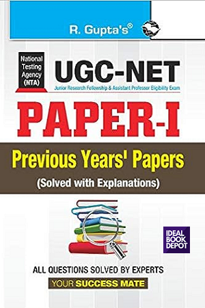 UGC-NET (Paper-I) Previous Years' Papers (Solved)