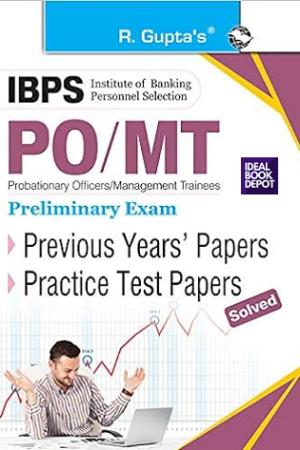 IBPS PO/MT (Preliminary Exam) Previous Years' Papers & Practice Test Papers Solved