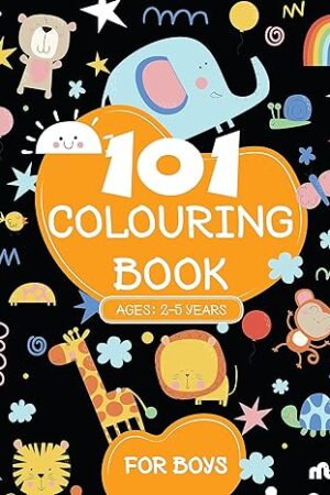 101 Colouring Book for Boys