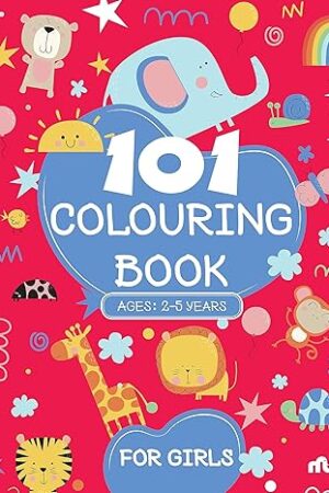 101 Colouring Book for Girls