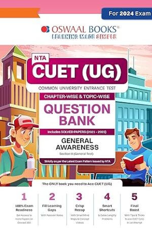 Oswaal NTA CUET UG Question Bank Chapterwise Topicwise General Awareness