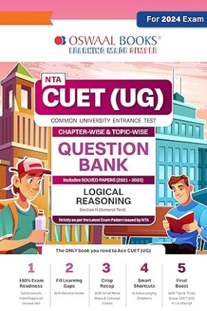 Oswaal NTA CUET UG Question Bank Chapterwise & Topicwise Logical Reasoning