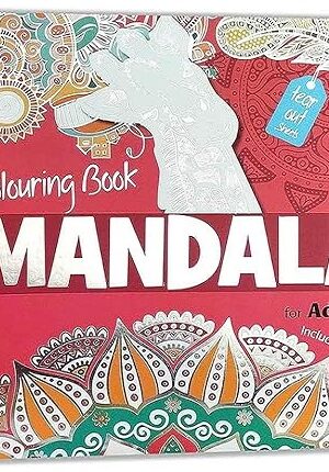 Mandala Colouring Book for Adults with Tear Out Sheets