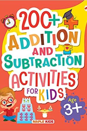 Math Activity Book for Kids - 200+ Addition and Subtraction for Age 3+ Years