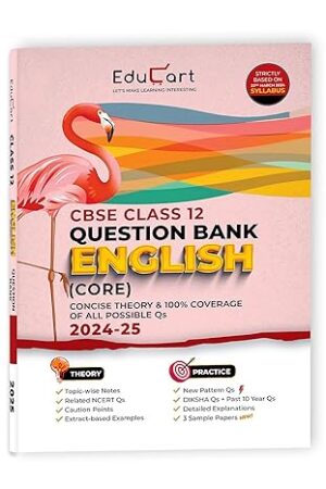 Educart-CBSE-Question-Bank-Class-12-English-Core-2024-25