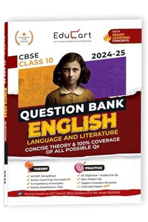 Educart-CBSE-Question-Bank-Class-10-English-2024-25