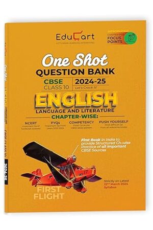 Educart-CBSE-Class-10-ENGLISH-One-Shot-Question-Bank-2024-25