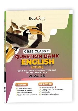 Educart-CBSE-Question-Bank-Class-11-English-Core-For-2025-Exams