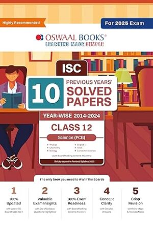 Oswaal-ISC-10-previous-years-solved-papers-Class-12-PCB-For-Exam