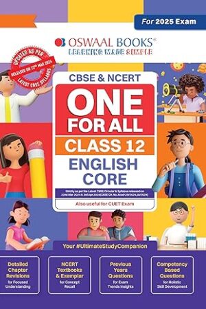 Oswaal-CBSE-NCERT-One-For-All-Class-12-English-Core-For-Exam