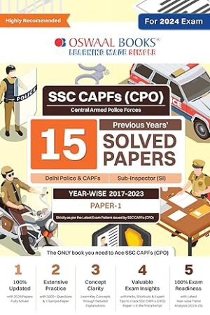 Oswaal-SSC-CAPFs-CPO-Paper-1-Previous-15-Years-Solved-Papers