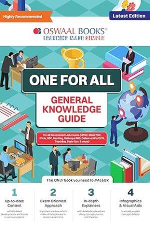 Oswaal-One-for-all-GK-Guide-English-Medium-For-All-Government-Exams