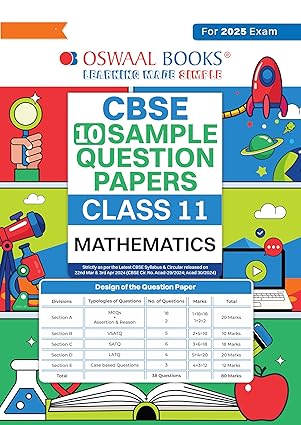 Oswaal-CBSE-Sample-Question-Papers-Class-11-Mathematics-For-Exam