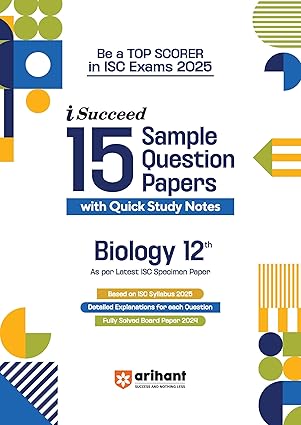 Arihant-I-Succeed-15-Sample-Question-Papers-Biology-Class-12-for-Exam