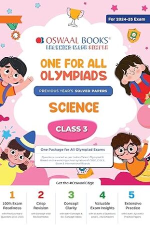 Oswaal-One-For-All-Olympiad-Class-3-Science-Previous-Years-Solved-Papers-For-Exam