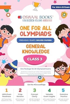 Oswaal-One-For-All-Olympiad-Class-3-General-Knowledge-Solved-Papers-For-Exam