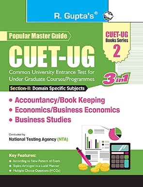 CUET-UG-Section-II-Domain-Specific-Subjects-Accountancy-Book-Keeping-Economics-Business-Economics-Business-Studies-Entrance-Test-Book-Series-2