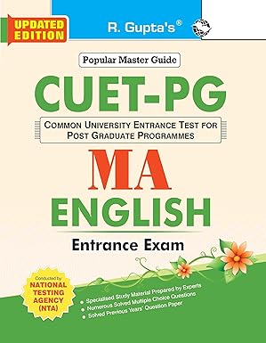 CU-CET-MA-English-Entrance-Exam-Guide